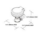 TMC - Electric Marine Toilet (Previous Part No. TMC-99902)